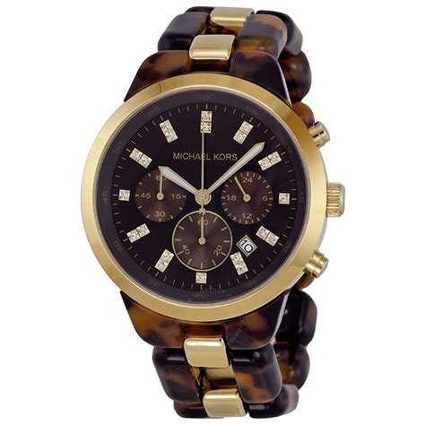 Michael Kors Showstopper Watch in Tortoise 